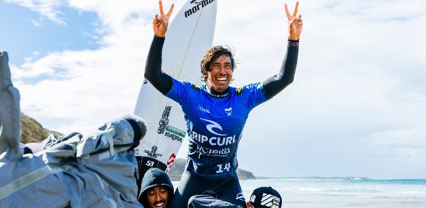 Miguel Pupo faz história e conquista o Rip Curl Pro em Bells Beach