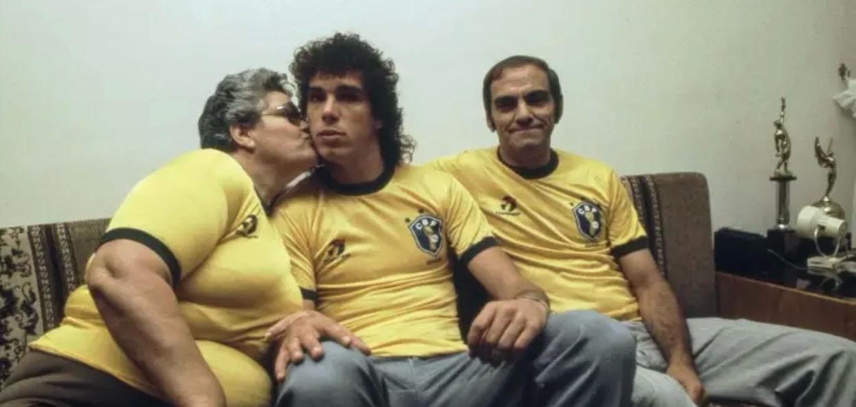 Walter Casagrande e sua mãe, Dona Zilda - undefined