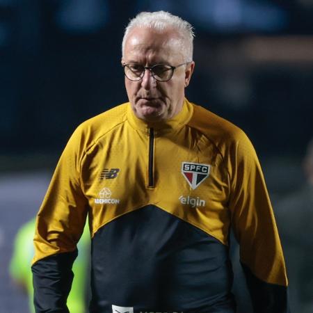 Dorival Júnior, técnico do São Paulo, durante partida contra o Vasco, pelo Brasileirão