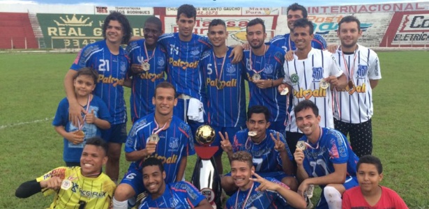 Em 2016, Ranchariense foi campeã da Liga Paulista de Futebol (foto) - Divulgação - Divulgação