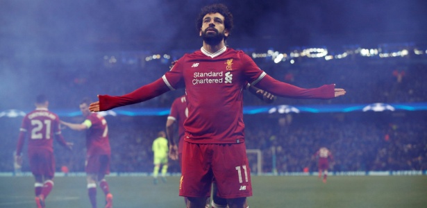 Quem para Mohamed Salah? Camisa 11 do Liverpool atingiu outro patamar em 2017-18 - ANDREW YATES/REUTERS