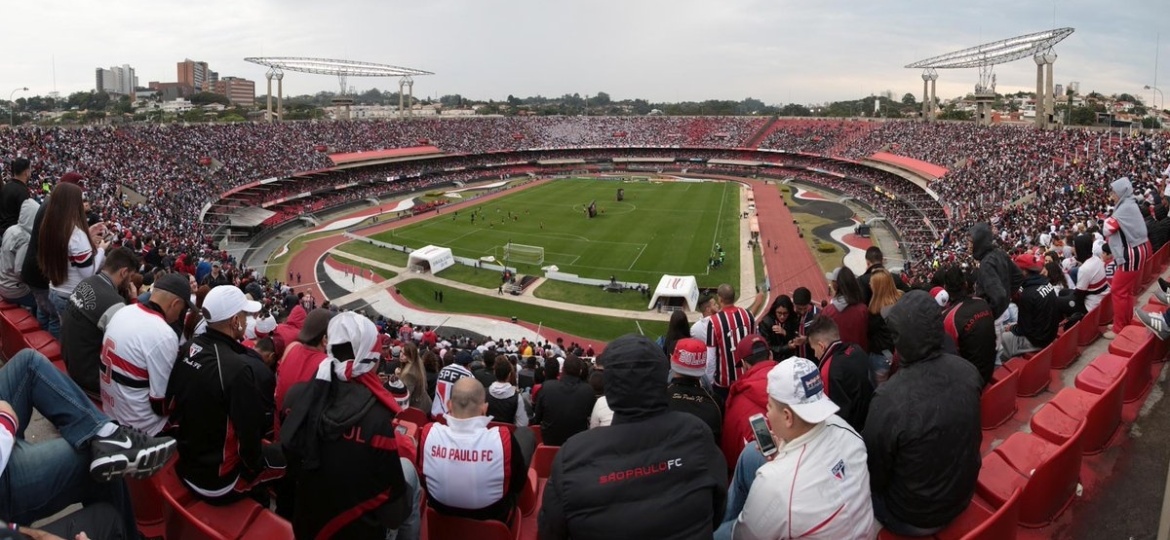 Torcida do São Paulo no Morumbi; estádio não passará por grande reforma para Copa América - saopaulofc.net