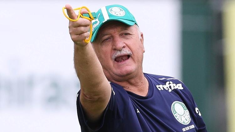 Felipão, técnico do Palmeiras - César Greco/Ag. Palmeiras/Divulgação - César Greco/Ag. Palmeiras/Divulgação