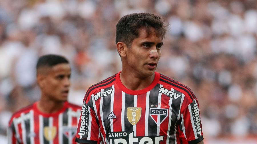 Everton Felipe, jogador do São Paulo, enfrenta o Corinthians - Marcello Zambrana/AGIF