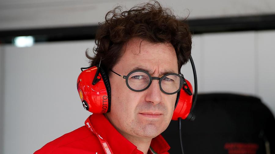 Mattia Binotto, chefe da Ferrari, afirmou que "não é hora de se apressar" - Maxim Shemetov/Reuters