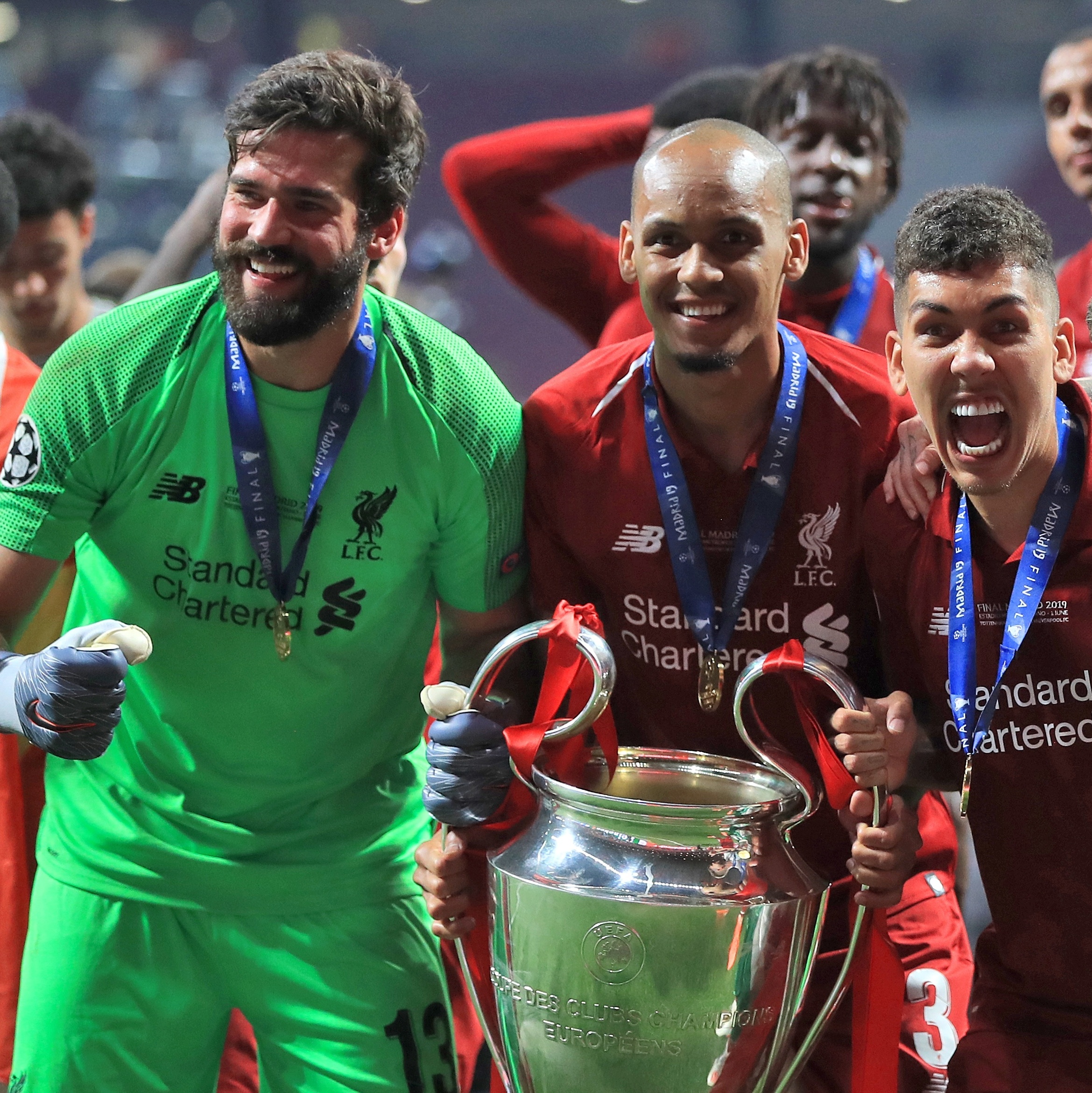 Alisson, Fabinho e Firmino entram na lista de brasileiros campeões da  Champions; veja todos os 52, liga dos campeões