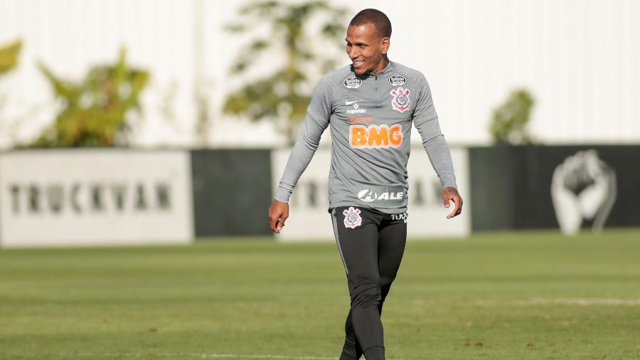 Otero se destacou nos treinos do Corinthians com gols de perna direita e esquerda e já pode estrear hoje - Rodrigo Coca/Agência Corinthians