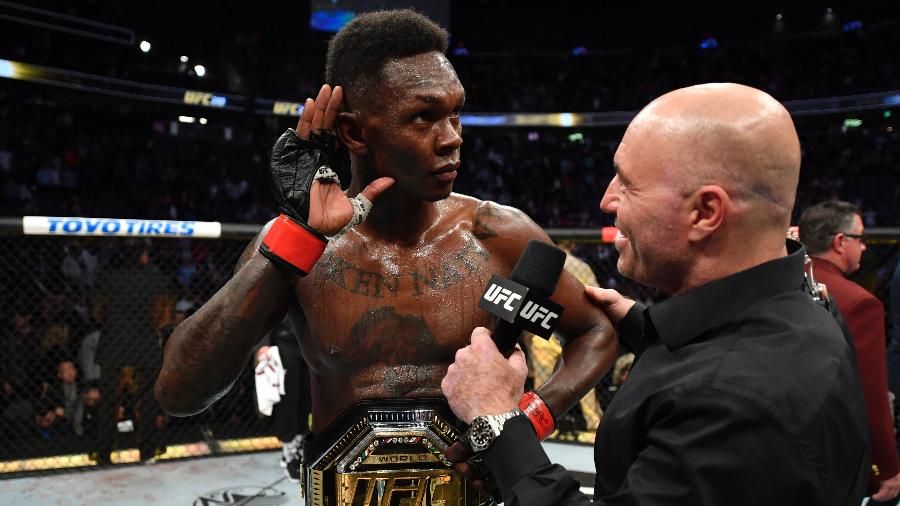 Israel Adesanya é campeão da categoria peso-médio (até 84 kg) do UFC - Jeff Bottari/Zuffa LLC