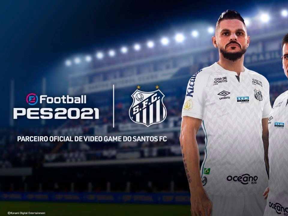 Santos Desenvolvedora Do Pes 2021 E A Nova Patrocinadora Do Clube