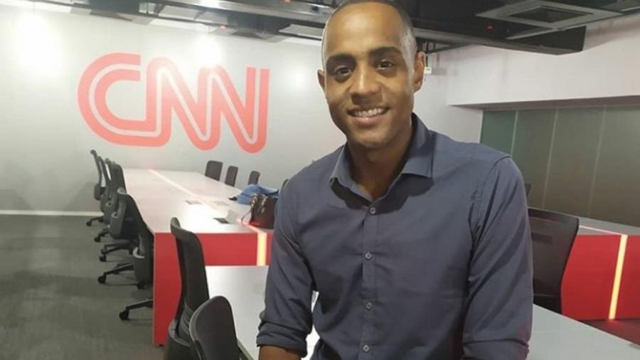 Jairo Nascimento, da CNN Brasil: filho de lendário goleiro ganha chances no Esporte da CNN - Reprodução/Instagram