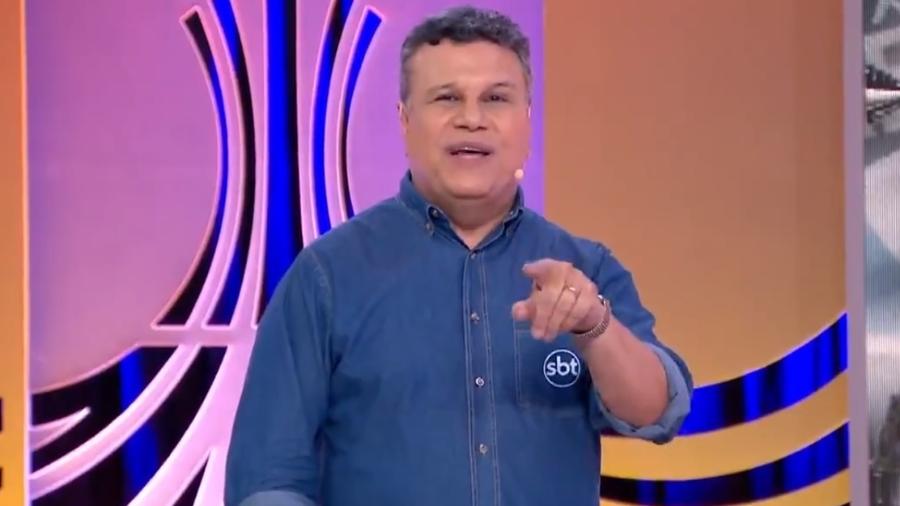 Téo José, narrador do SBT, perde jogo do Palmeiras na Libertadores por final da Champions - Reprodução