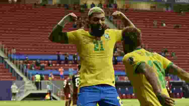 Gabigol em ação pela seleção brasileira - ALAN RONES/FUTURA PRESS/ESTADÃO CONTEÚDO - ALAN RONES/FUTURA PRESS/ESTADÃO CONTEÚDO