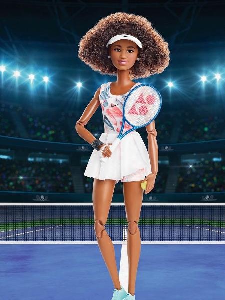 Tenista Naomi Osaka ganhou linha de bonecas da Barbie - Reprodução
