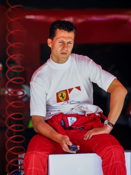 Michael Schumacher, heptacampeão da F1, nos tempos de Ferrari - Motorsport Images