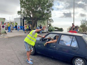 Llegan los vecinos a Unión Deportiva Las Palmas - Twitter / RNE Canarias - Twitter / RNE Canarias