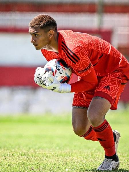 Dyogo Alves, goleiro do time sub-20 do Flamengo