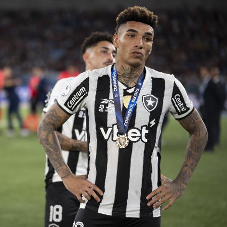 Igor Jesus, do Botafogo, após o vice da Recopa Sul-Americana para o Racing Igor Jesus, do Botafogo, após o vice da Recopa Sul-Americana para o Racing