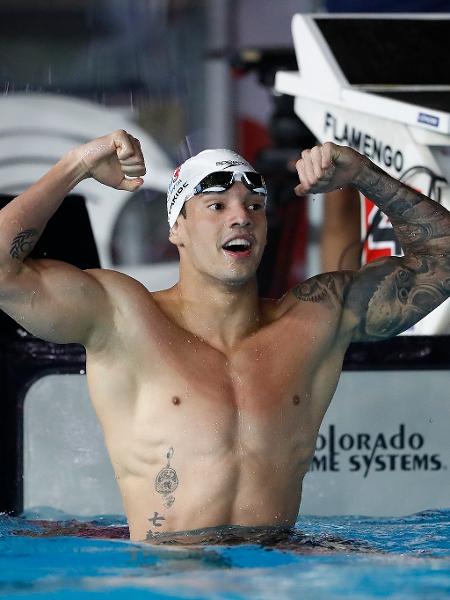 Guilherme Caribé celebra ouro e tempo de 47s10 no 100m livre no Troféu Maria Lenk Guilherme Caribé celebra ouro e tempo de 47s10 no 100m livre no Troféu Maria Lenk