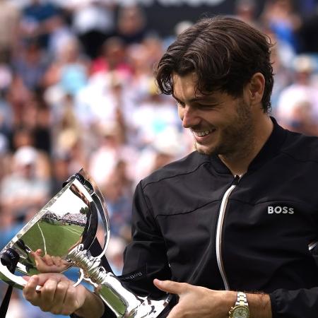 Taylor Fritz venceu três das últimas cinco edições em Eastbourne Taylor Fritz venceu três das últimas cinco edições em Eastbourne