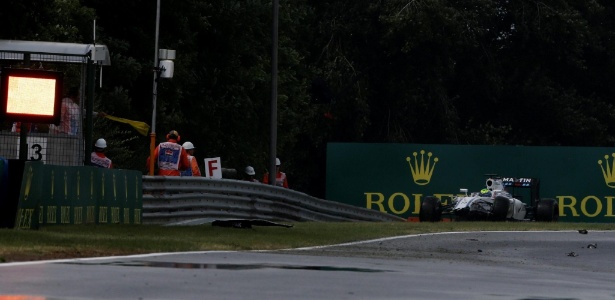 Felipe Massa bateu o carro durante treino - Sutton Images/Divulgação/F1