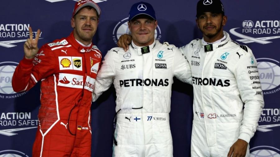 Valtteri Bottas vai largar na pole position no GP de Abu Dhabi - Mark Thompson/Getty Images