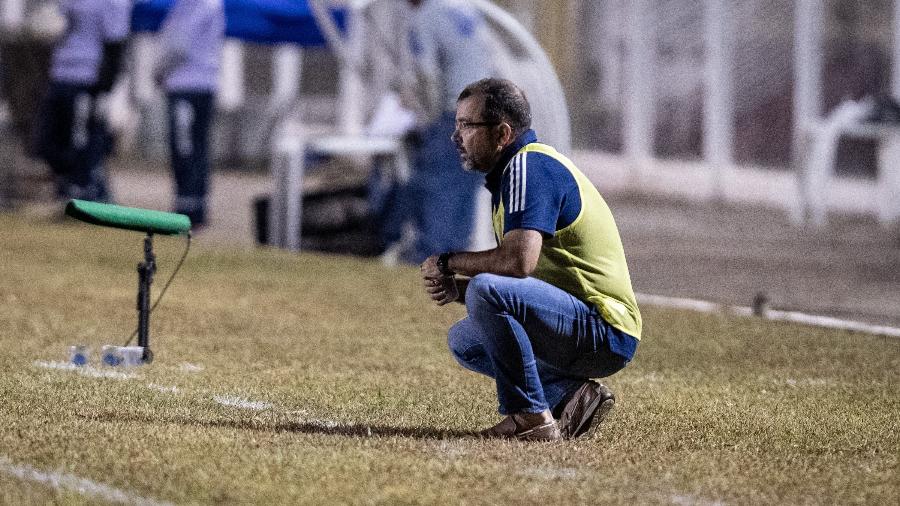 Enderson Moreira, técnico do Cruzeiro, avalia atuação da equipe diante do Confiança - Gustavo Aleixo/Cruzeiro