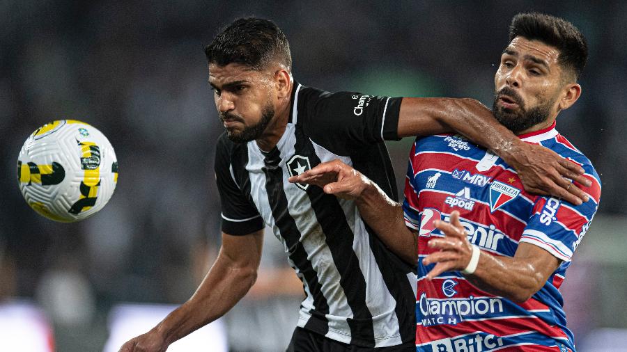 Botafogo perde para o Fortaleza e completa oito rodadas sem vencer