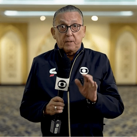 Galvão Bueno vai narrar sua última final de Copa do Mundo na Globo - Reprodução/Globo