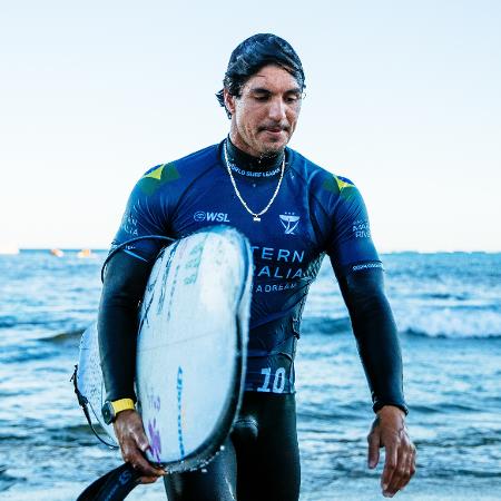 Gabriel Medina durante a etapa de Margaret River, na Austrália - Aaron Hughes/World Surf League via Getty Images