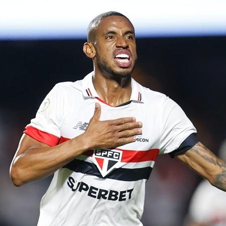 André Silva celebra gol do São Paulo - Paulo Pinto/Saopaulofc.net