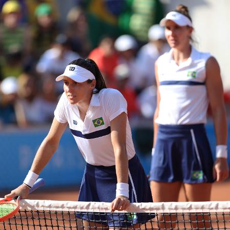 Luisa Stefani e Beatriz Haddad Maia, do tênis, nas duplas femininas dos Jogos Olímpicos Paris 2024