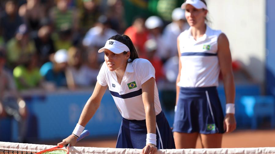 Luisa Stefani e Beatriz Haddad Maia, do tênis, nas duplas femininas dos Jogos Olímpicos Paris 2024