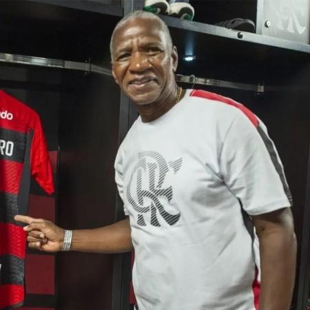 Adilio, ex-jogador e ídolo do Flamengo