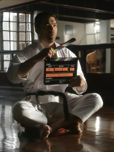 Lyoto Machida, na série 'Cine Marcial', do canal Combate Lyoto Machida, na série 'Cine Marcial', do canal Combate