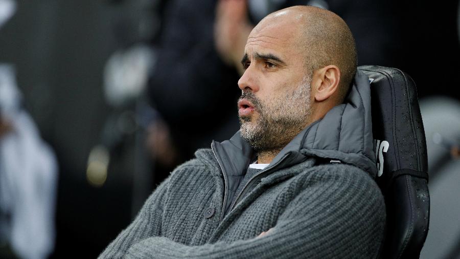Pep Guardiola, técnico do Manchester City  - John Sibley/Reuters