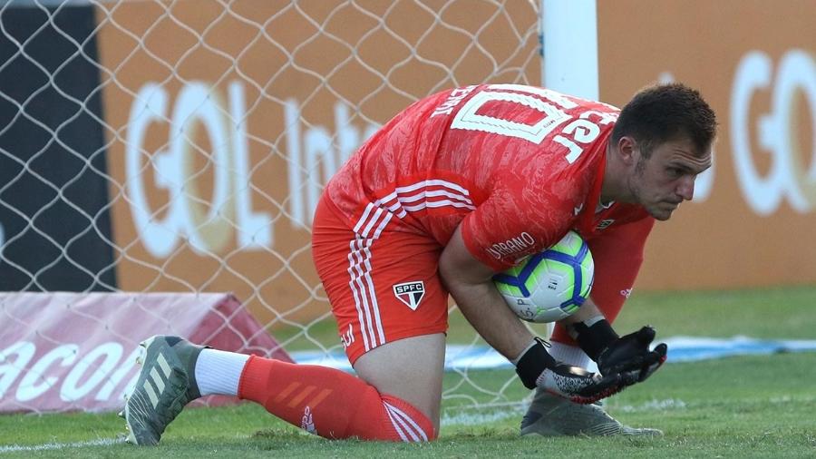Lucas Perri, goleiro do São Paulo - Rubens Chiri/saopaulofc.net