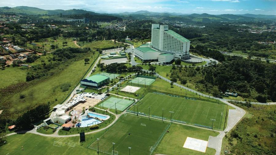 Hotel em Atibaia tem centro de treinamentos e receberá o Cruzeiro em 2020 - Divulgação/Bourbon Hotel