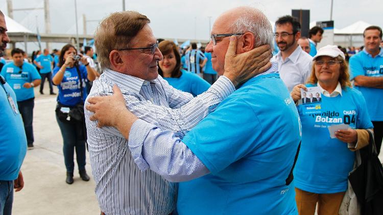 Presidente do Grêmio, Romildo Bolzan faz acreditarmos na gestão do futebol brasileiro