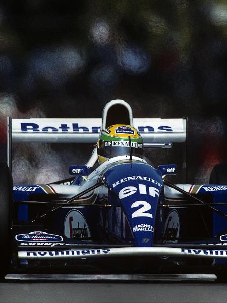 Senna pediu um ajuste no carro da Williams  