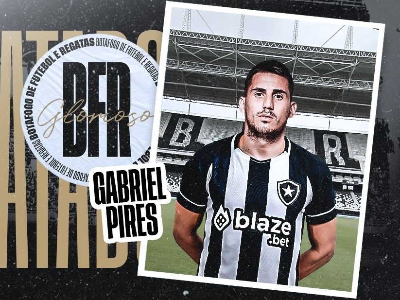 Gabriel Pires é apresentado no Botafogo e cita Dodô como ídolo, botafogo