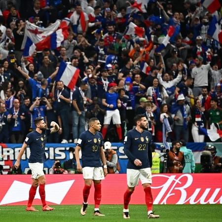 França passou pela Inglaterra nas quartas da Copa e agora tenta espantar a zebra - Anne-Christine POUJOULAT / AFP