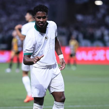 Endrick foi o autor do gol da vitória contra o Novorizontino pela semifinal do Paulistão
