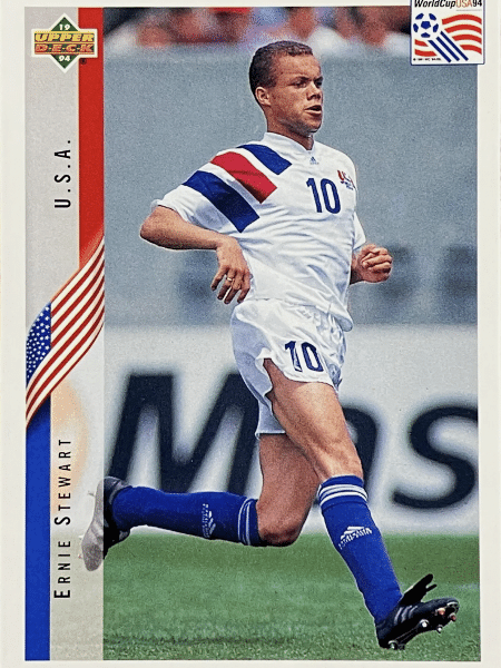 Earnie Stewart, atacante dos EUA na Copa de 1994