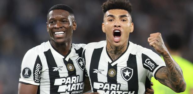 Botafogo vence Palmeiras na Libertadores e pressiona equipe paulista em mata-mata.