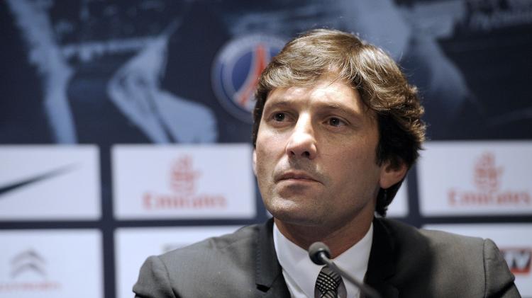 Leonardo, quando ainda trabalhava no PSG - BERTRAND GUAY-18.jul.2012/AFP - BERTRAND GUAY-18.jul.2012/AFP