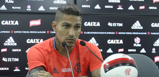 Último gol do peruano Paolo Guerrero pelo Flamengo faz quase dois meses - Gilvan de Souza/ Flamengo