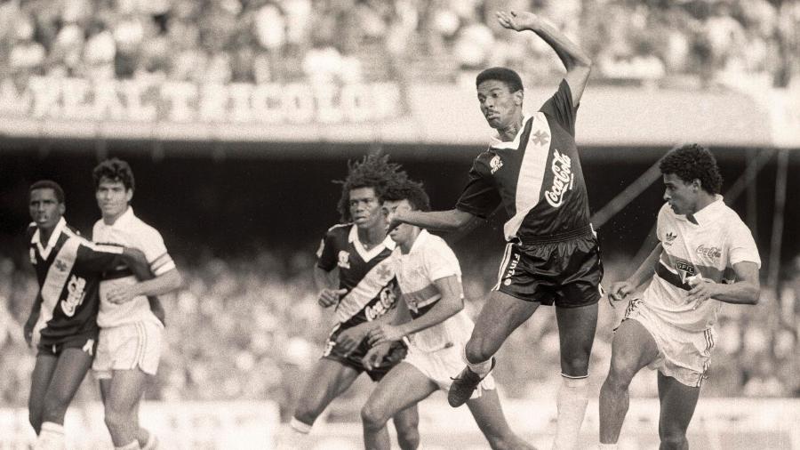 São Paulo 0 x 1 Vasco na final do Brasileiro de 1989: título vascaíno no Morumbi com gol de Sorato - Juca Rodrigues/Folhapress 