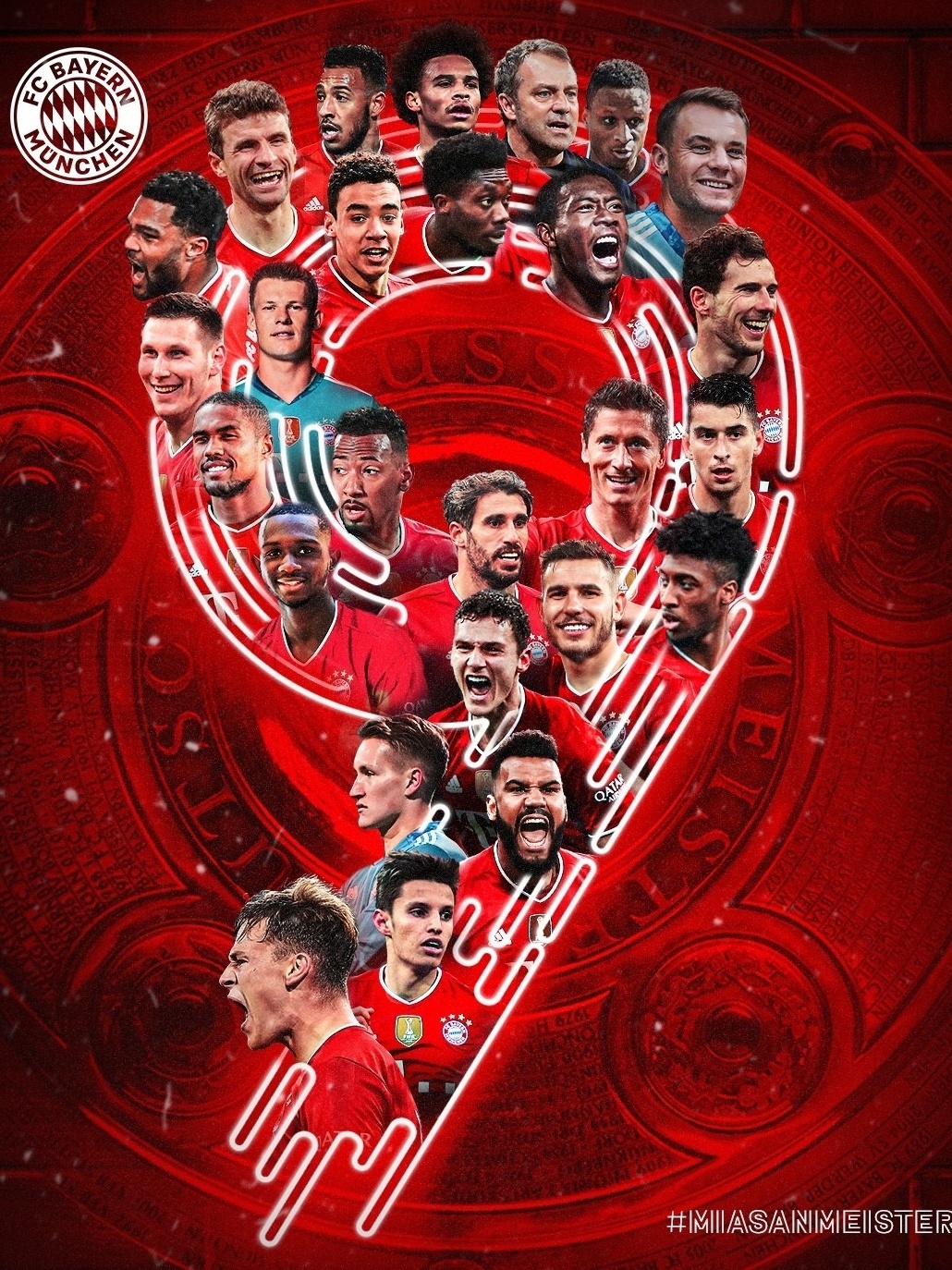 Veja todos os vencedores do Campeonato Alemão; Bayern de Munique lidera com  (muita) folga, futebol alemão