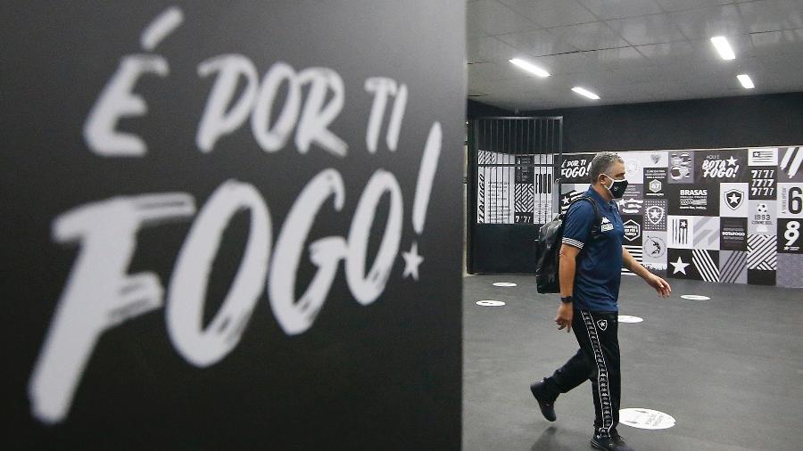 Técnico Marcelo Chamusca foi demitido do Botafogo após começo ruim na Série B do Brasileiro - Vitor Silva/Botafogo