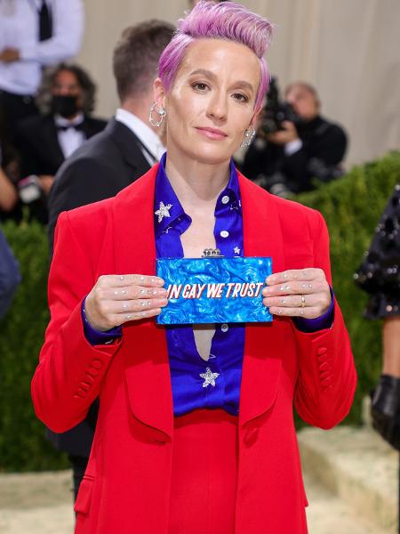 Megan Rapinoe no MET Gala 2021